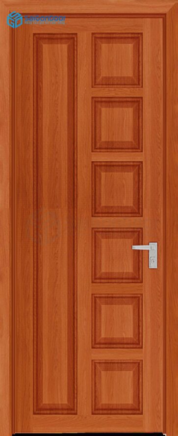 Cửa gỗ công nghiệp HDF Veneer 6B sapele (2)