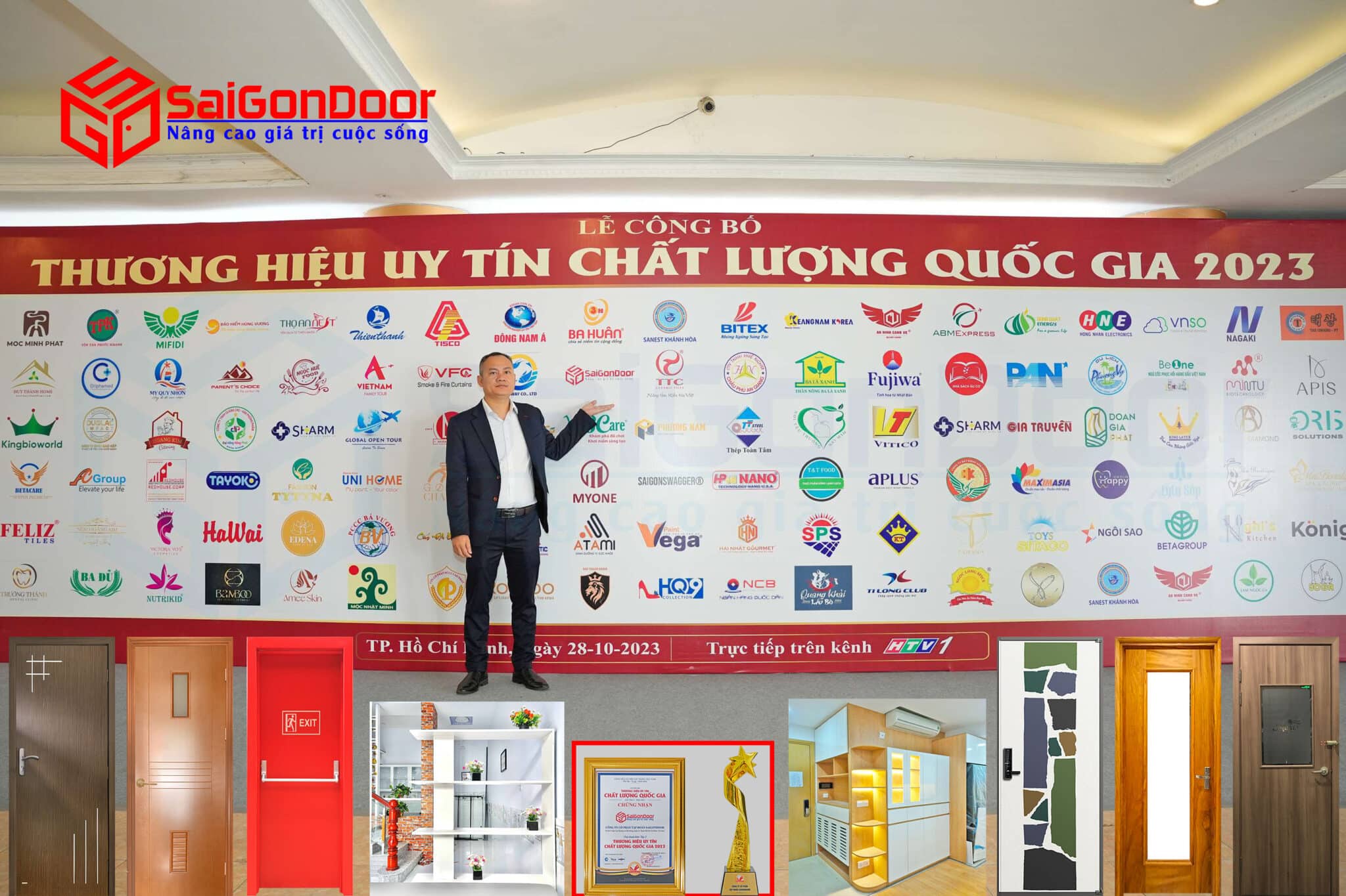 SaiGonDoor – Top 5 Thương Hiệu Quốc Gia Năm 2023