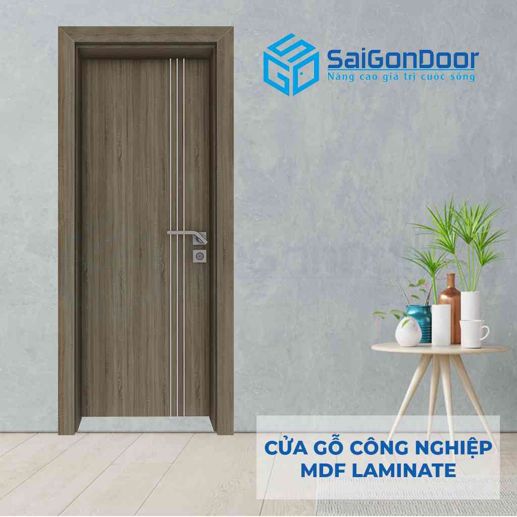 Cửa gỗ MDF Laminate P1R3s SGD