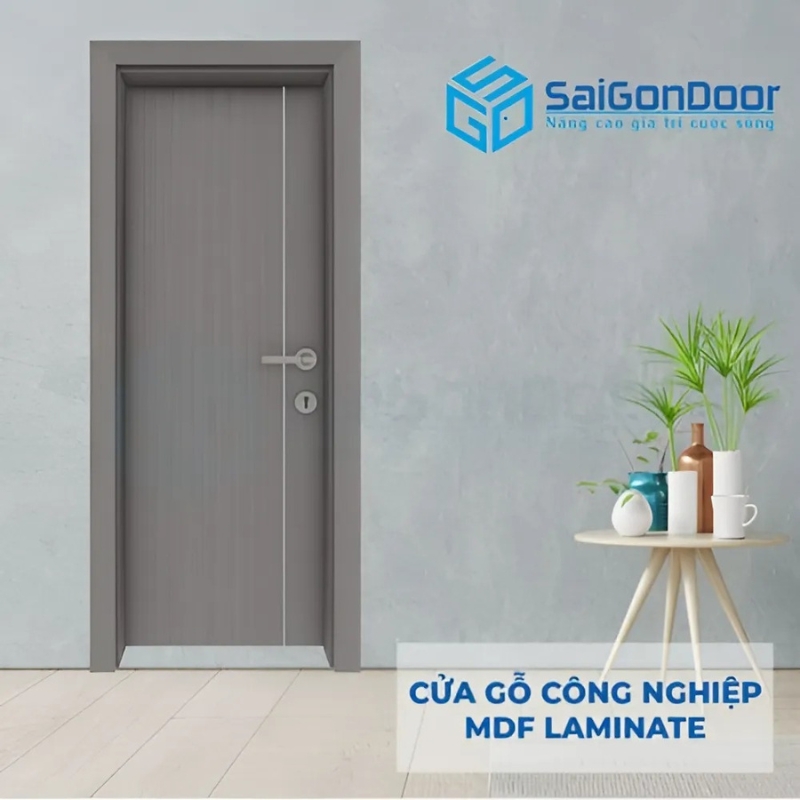 Đon vị cung cấp sản phẩm cửa gỗ Laminate uy tín 