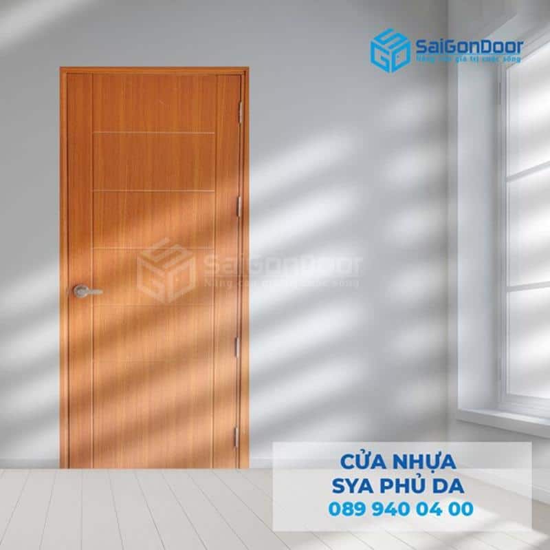 Cửa nhựa SYA phủ da tại Saigondoor