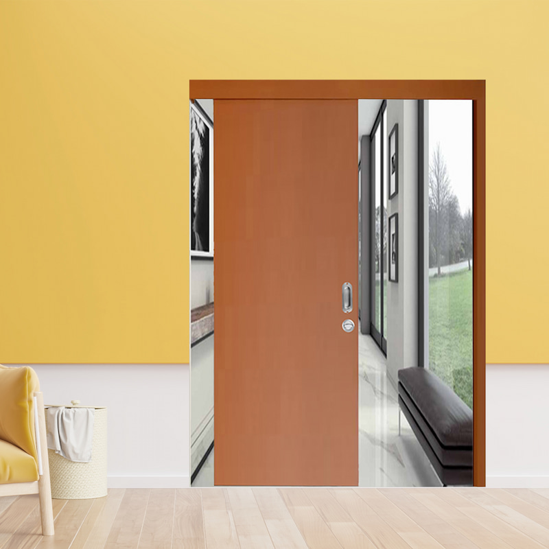Cửa gỗ công nghiệp Cửa lùa trượt MDF P1 2K