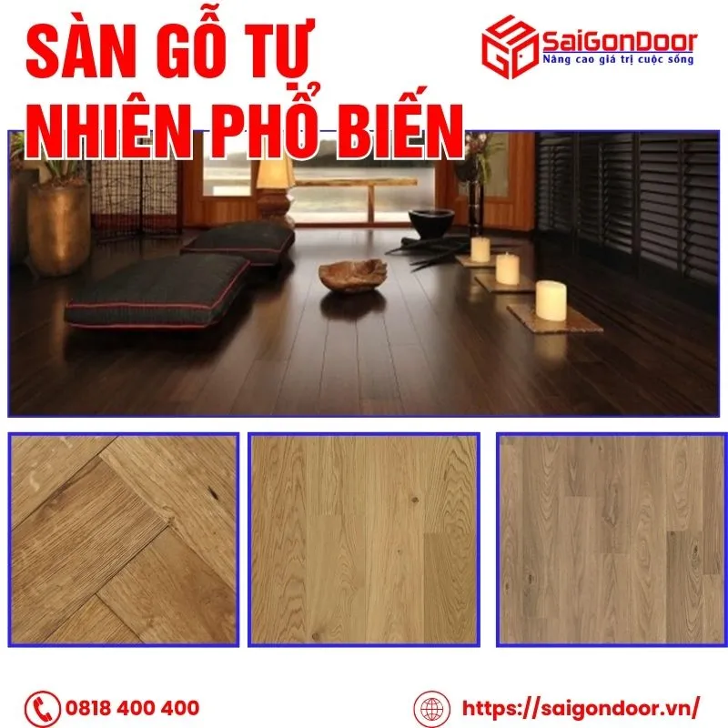 Sử dụng chất liệu gỗ tự nhiên - uy tín- chất lượng cao