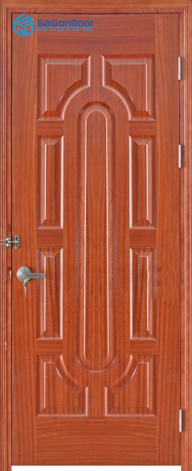 CỬA GỖ CAO CẤP SAIGONDOOR HDF Veneer 19-sapele 16 Cửa gỗ cao cấp SaiGonDoor HDF Veneer 19-sapele
