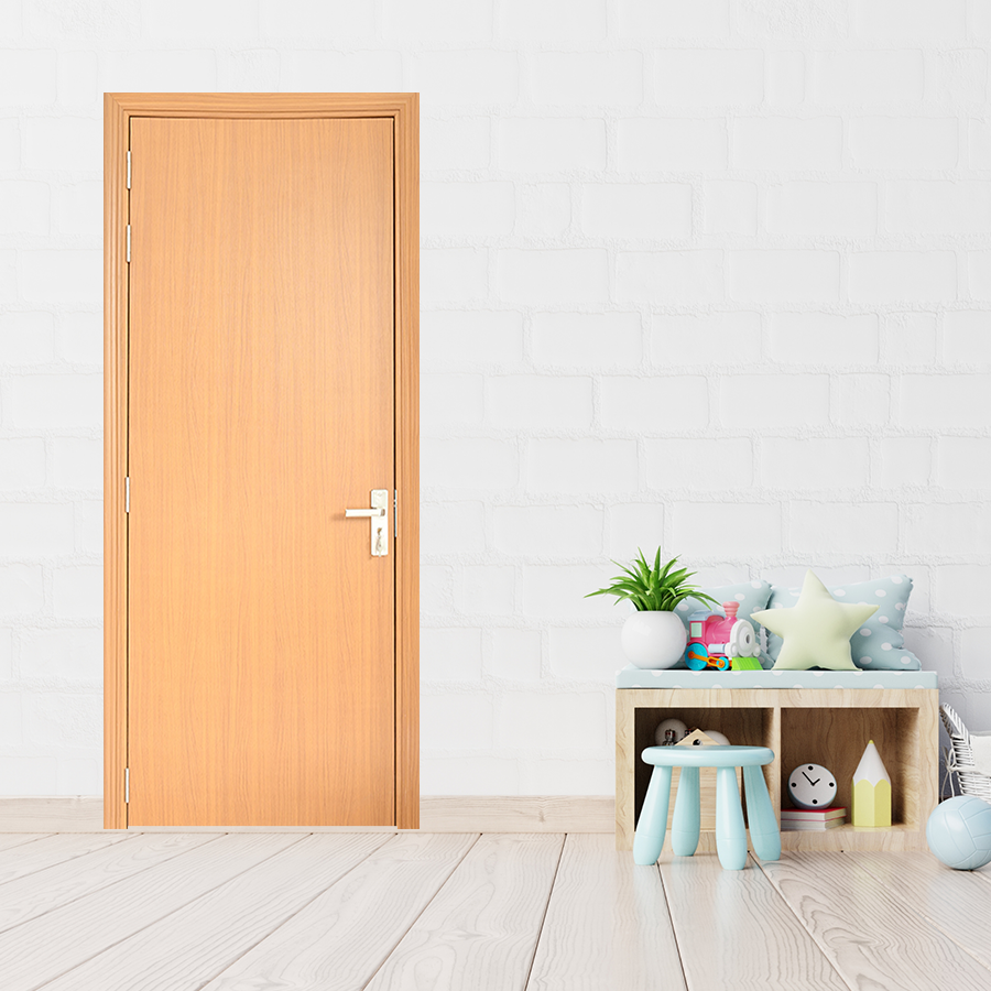 CỬA GỖ NHÀ TẮM SGD Cua go MDF Melamine P12