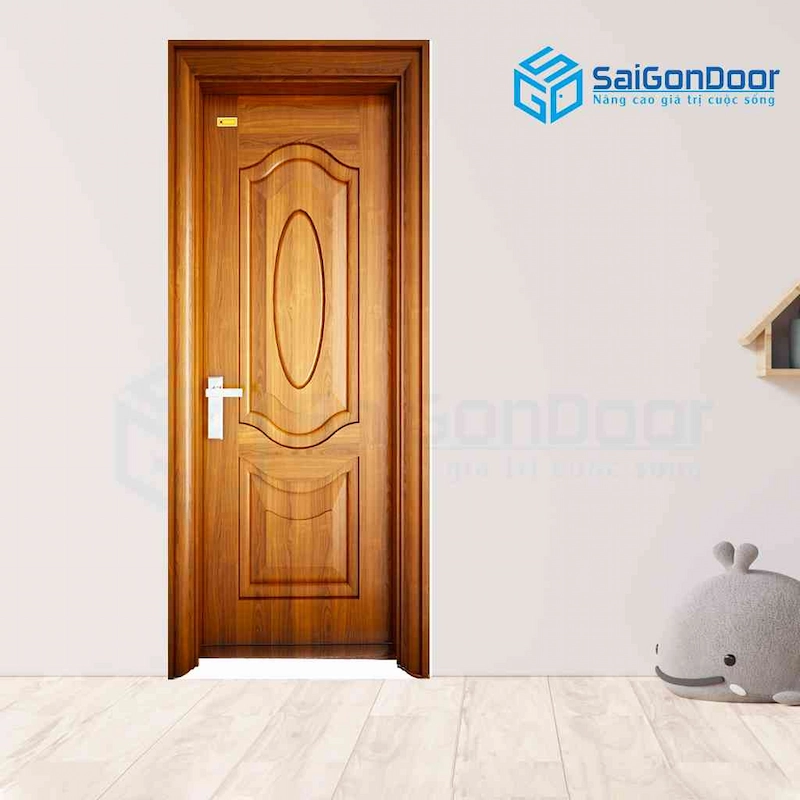 Cửa thép vân gỗ 1 cánh
