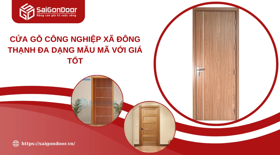 Cửa Gỗ Công Nghiệp Xã Đông Thạnh Đa Dạng Mẫu Mã Với Giá Tốt