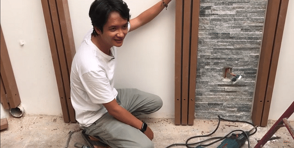 Đo đạc thực tế công trình lắp lam gỗ nhựa Composite