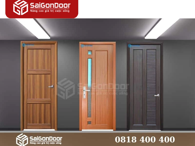 cửa toilet nhựa giả gỗ