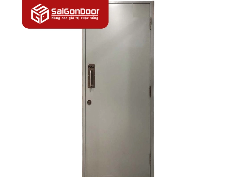 Cửa thép chống cháy 1 cánh