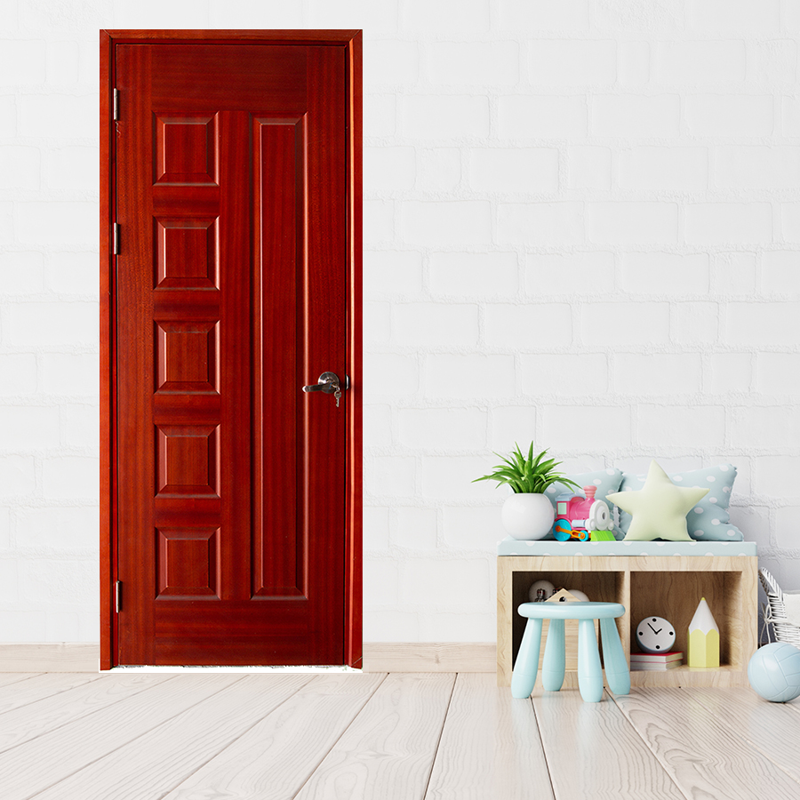 CỬA GỖ NHÀ TẮM SGD Cua go HDF Veneer 6B-cam xe