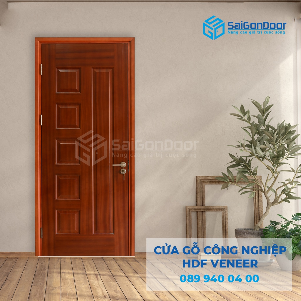 Cửa gỗ 1 cánh cho phòng ngủ