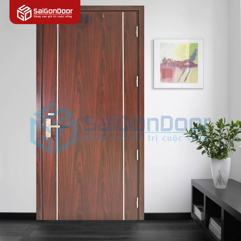Cửa gỗ công nghiệp phường Hòa Bình tại Saigondoor