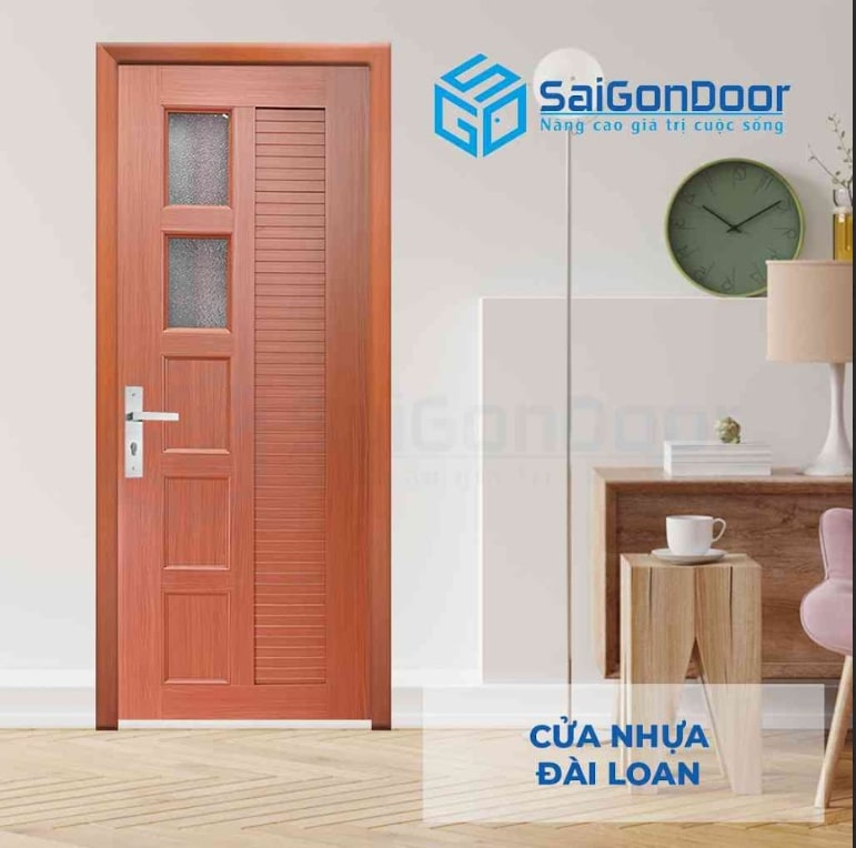 Ứng dụng cửa nhựa Đài Loan