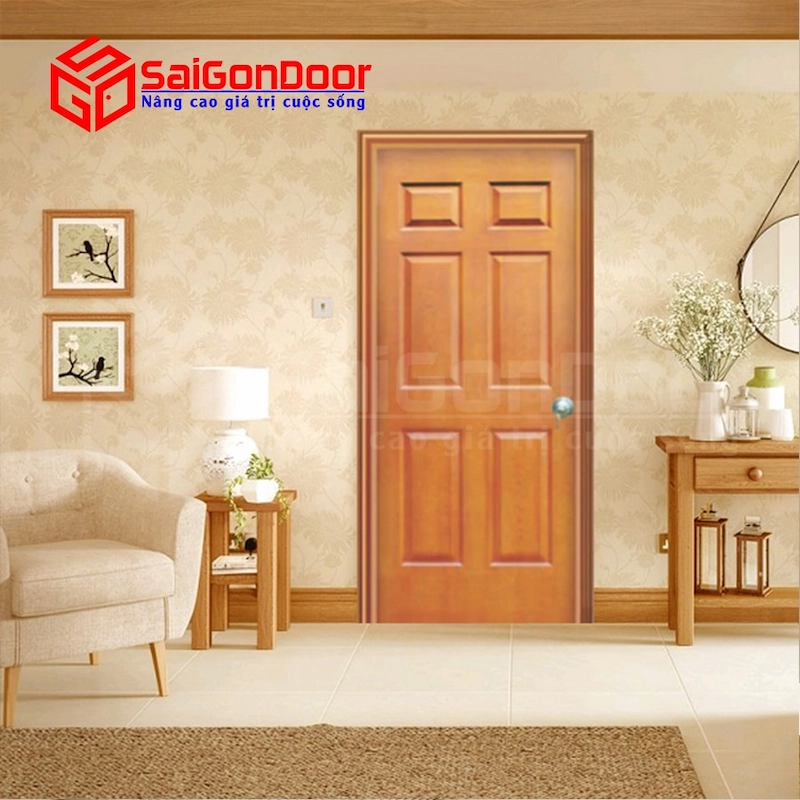 Ưu và nhược điểm của cửa gỗ công nghiệp HDF 1 cánh