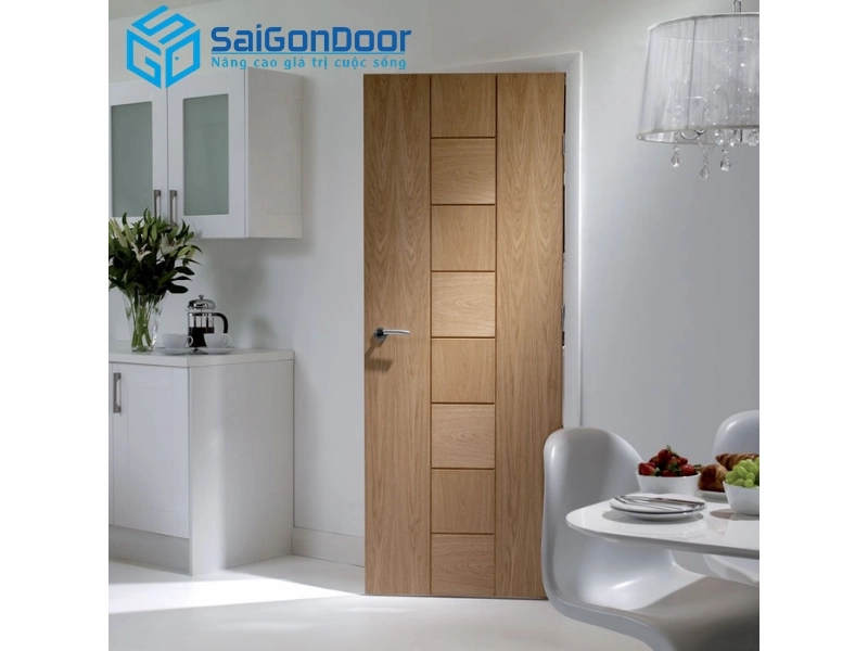 cửa gỗ sồi phòng ngủ