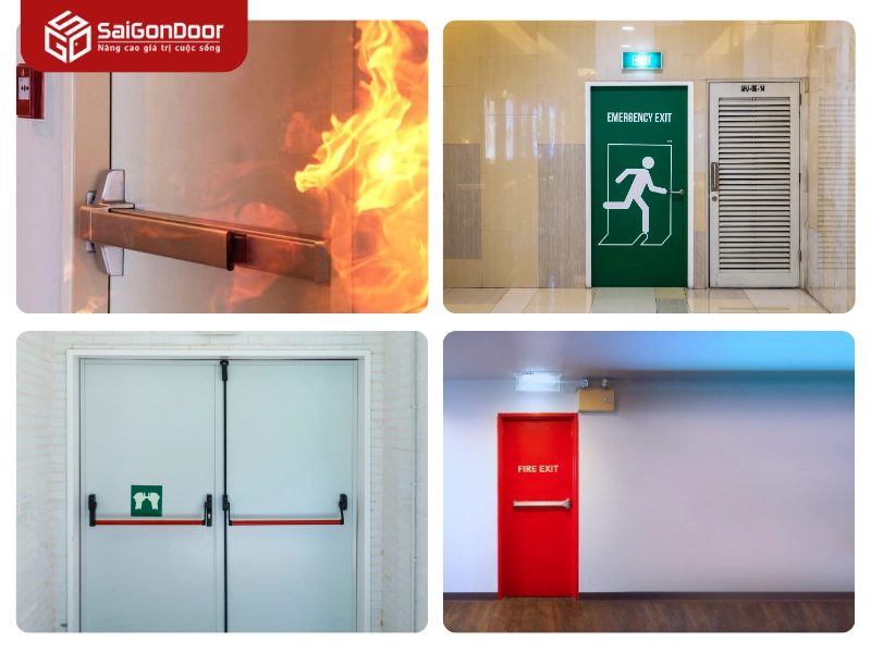 Ưu điểm vượt trội của cửa thép chống cháy Saigondoor