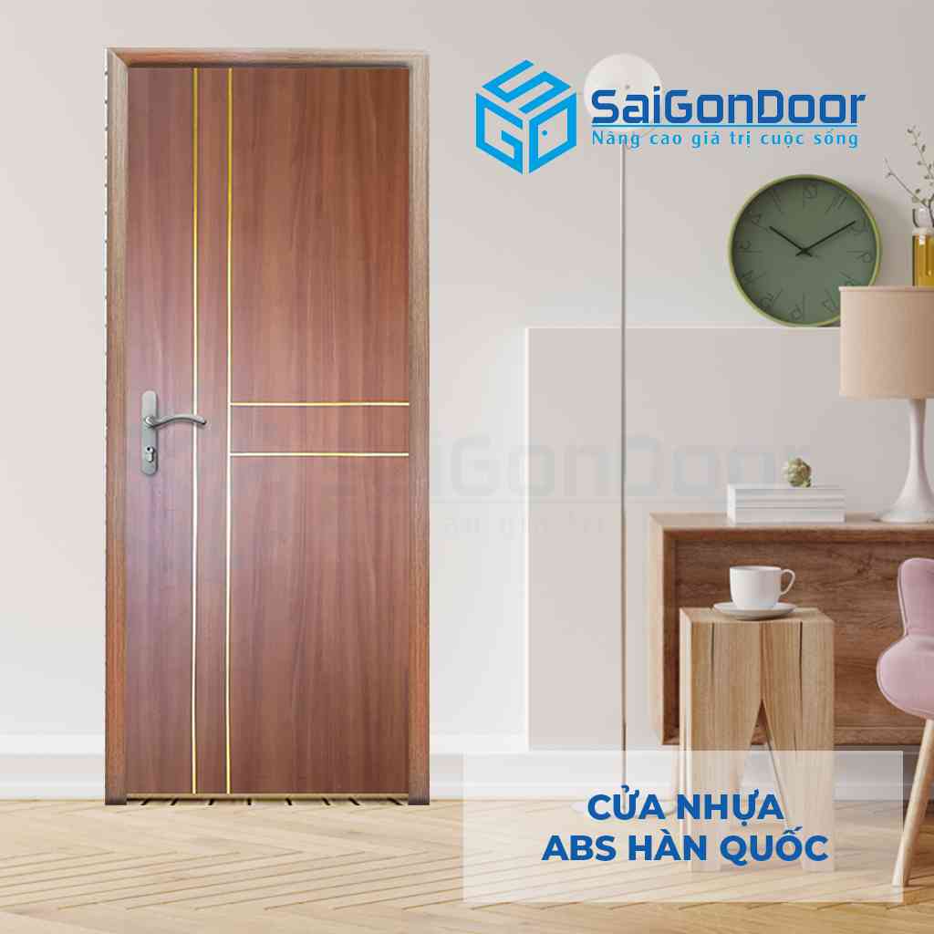 Mẫu cửa nhựa cao cấp ABS Hàn Quốc KOS 101G