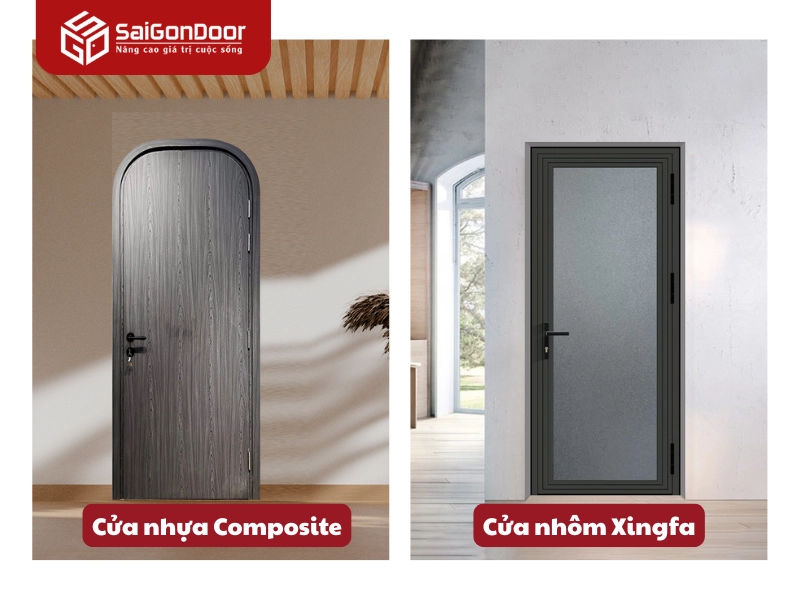 Tổng quan về cửa nhựa Composite và cửa nhôm Xingfa