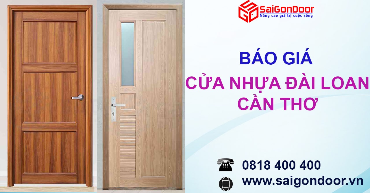 Báo Giá Thi Công Cửa Nhựa Đài Loan Cần Thơ