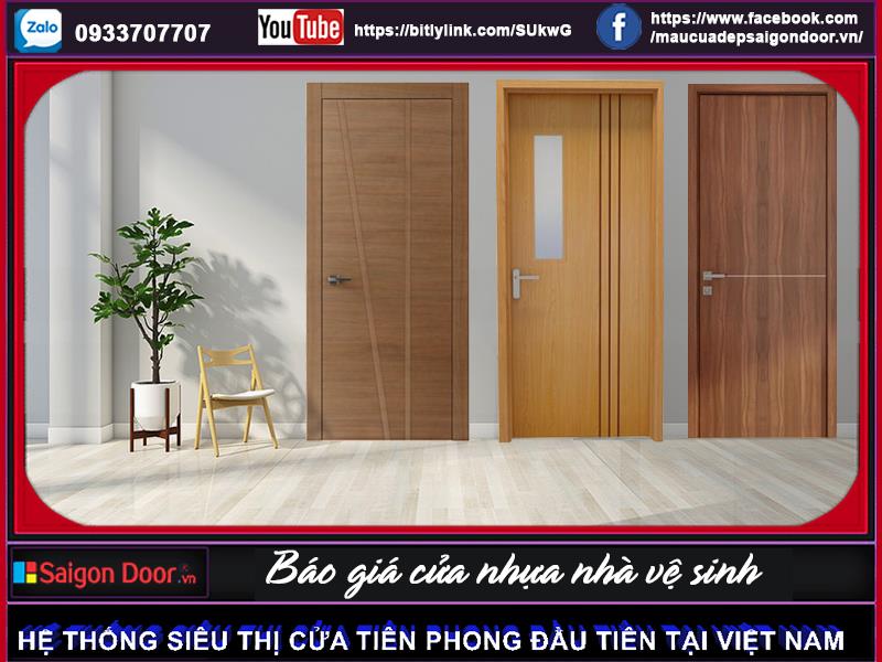 SAIGON DOOR- địa chỉ bán cửa nhựa giả gỗ uy tín