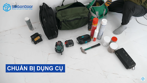 Chuẩn bị dụng cụ