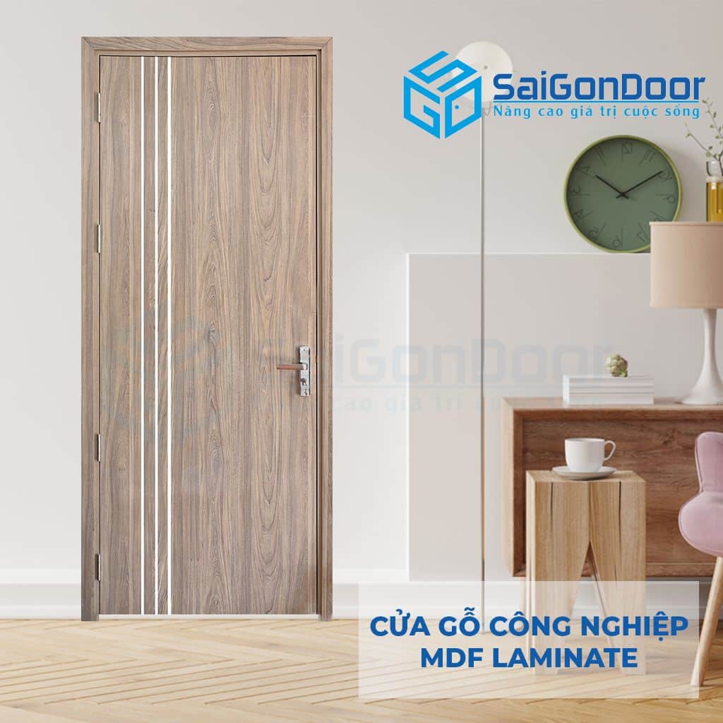 CỬA GỖ CÔNG NGHIỆP MDF LAMINATE P1R3