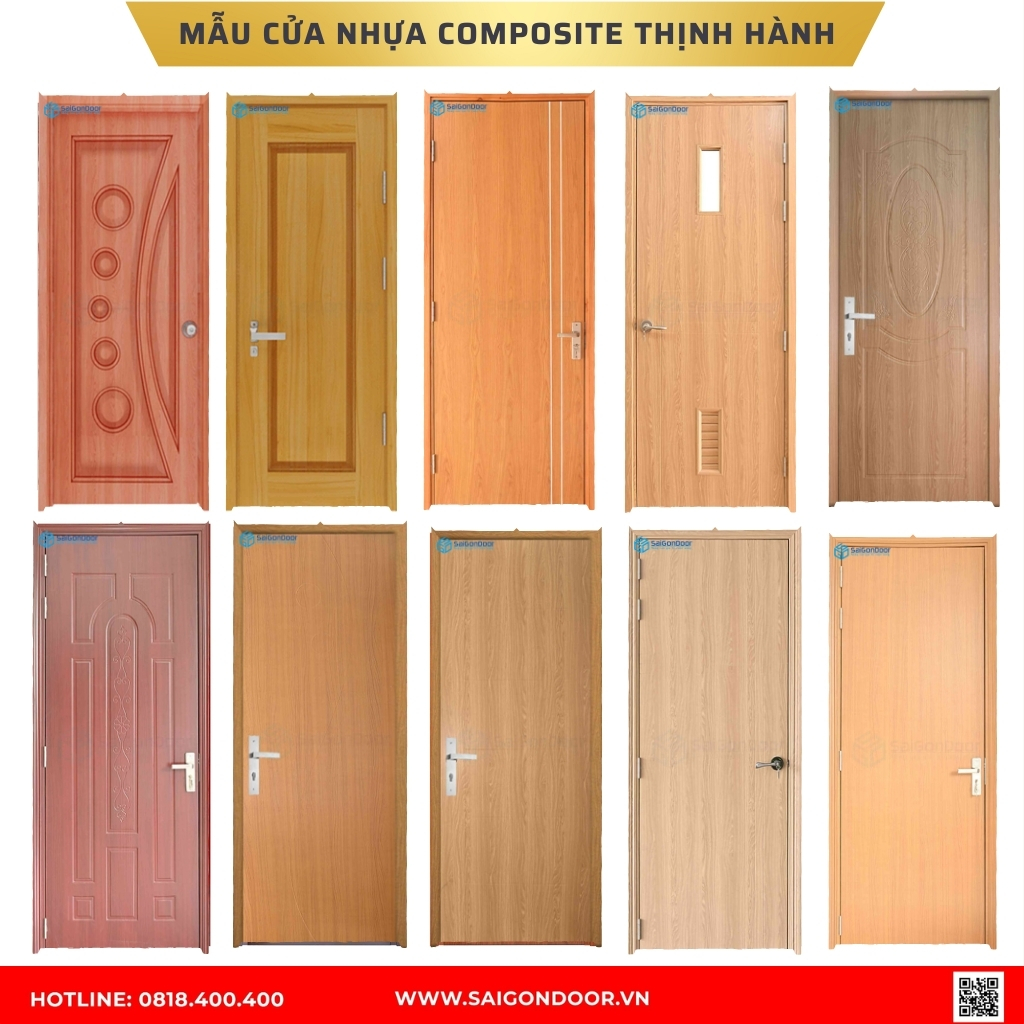 Mẫu cửa nhựa composite An Giang