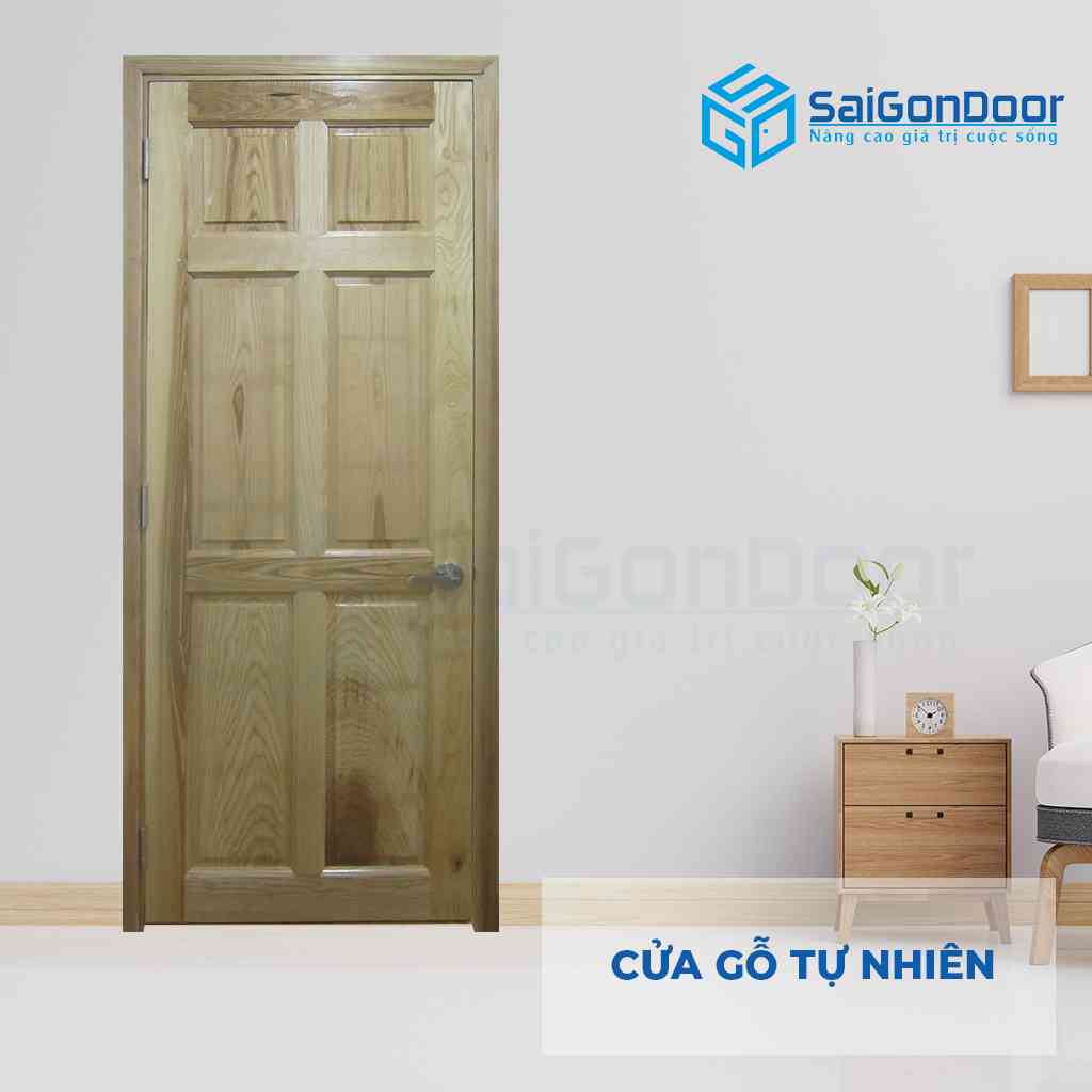 Cửa gỗ 6A sồi SGD 