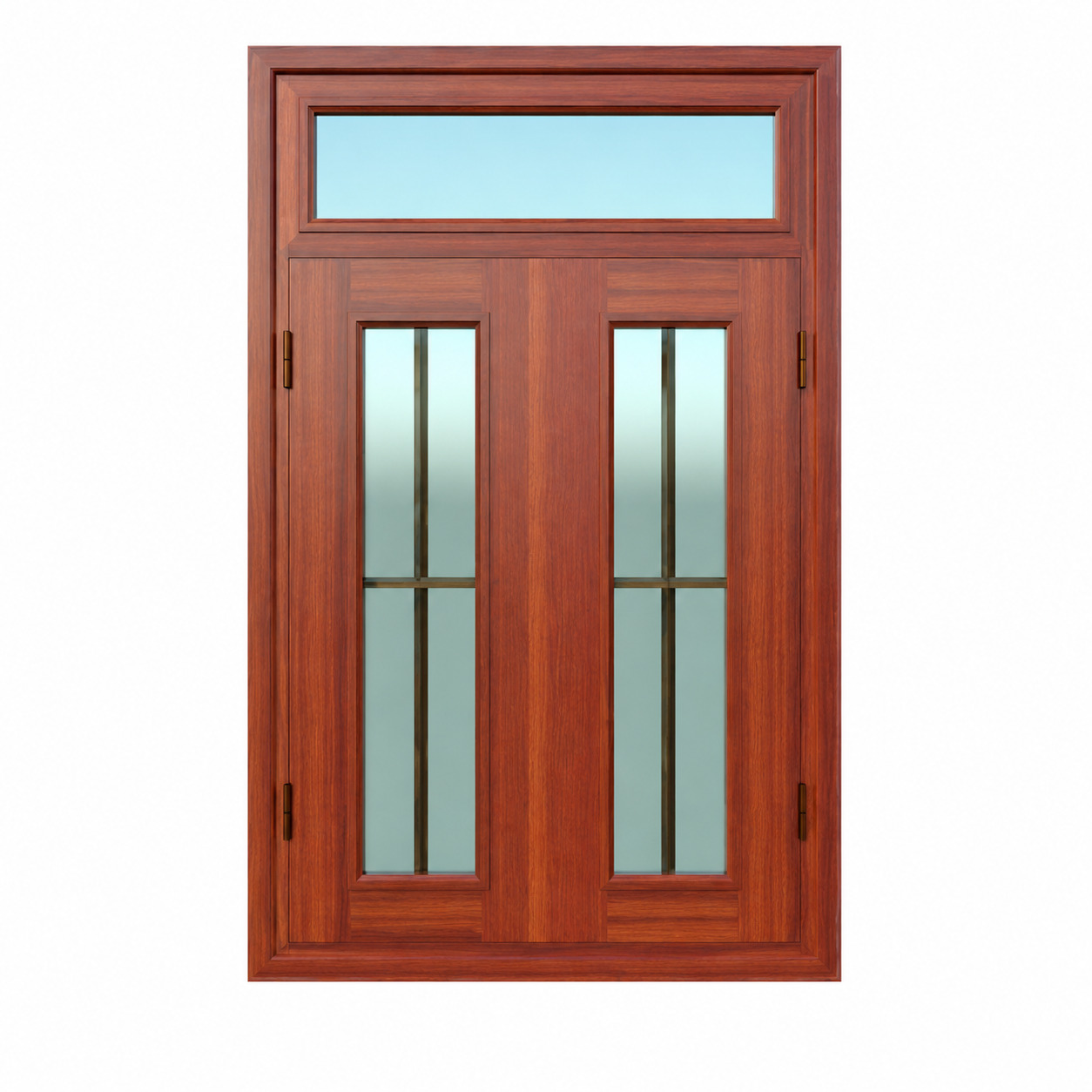 Cửa Sổ Thép Vân Gỗ SGDCSTVG-03