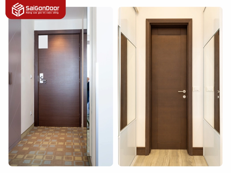 Báo giá các loại cửa gỗ công nghiệp phổ biến tại Phường Tăng Nhơn Phú