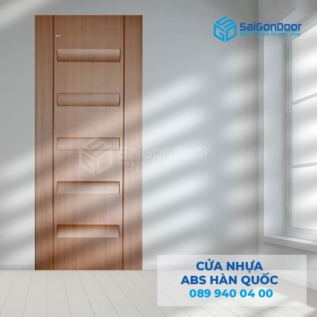 Mẫu cửa nhựa ABS Hàn Quốc 