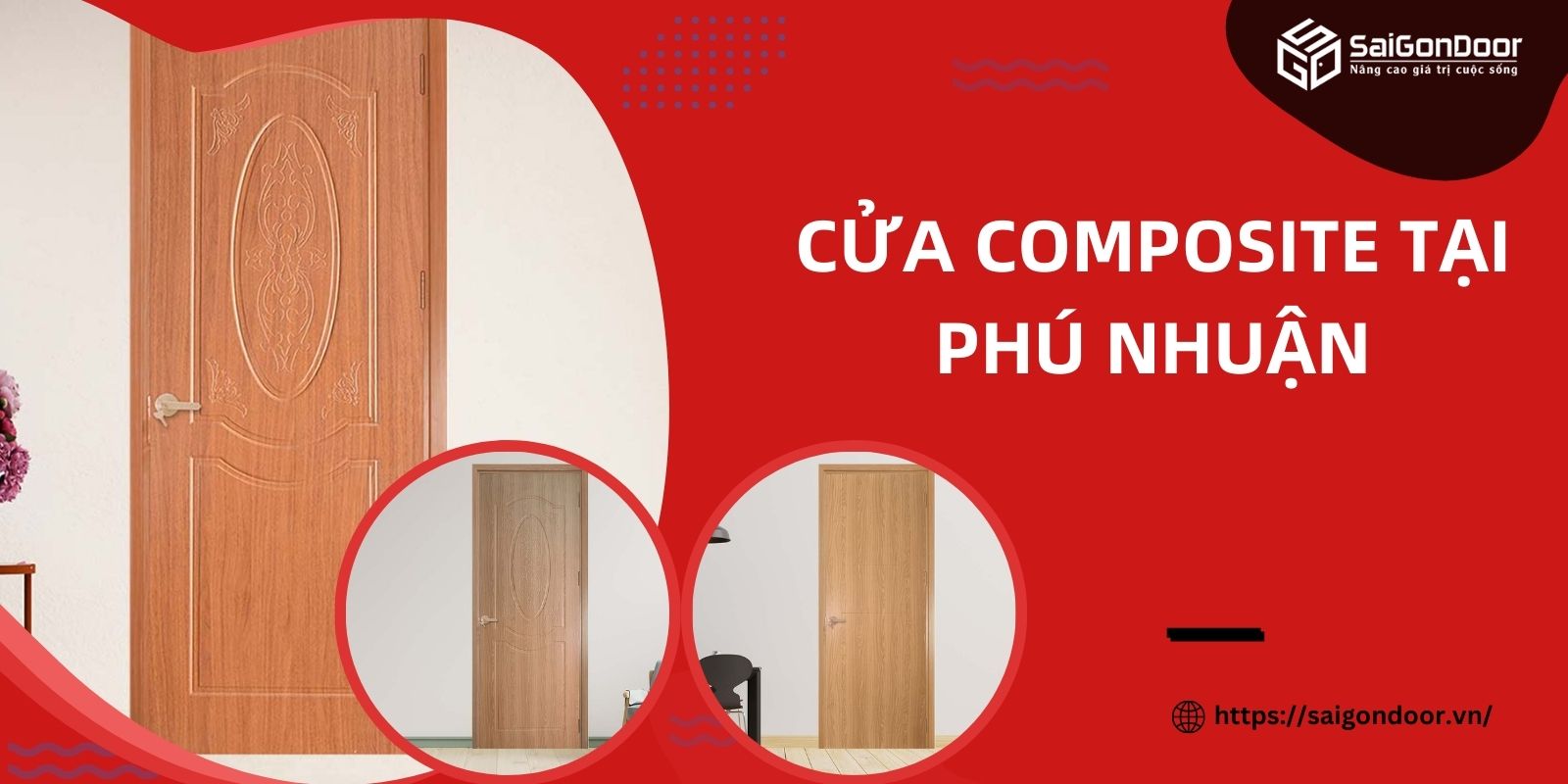 Cửa Composite Tại Phú Nhuận – 9 Khác Biệt Với Cửa Gỗ Công Nghiệp