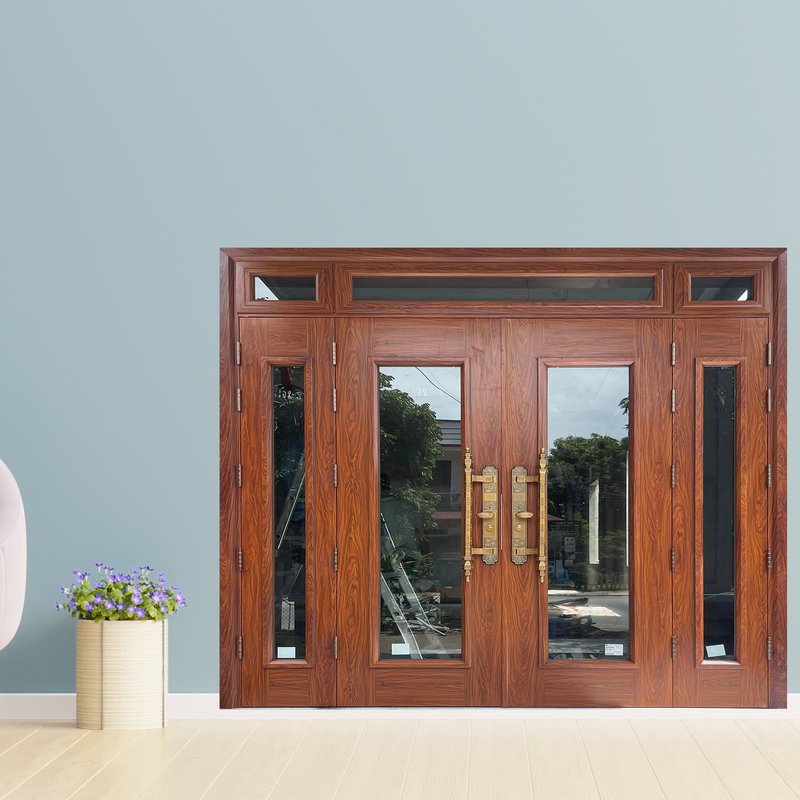 Cửa Thép Vân Gỗ SGD-KM.TVG-4C.18