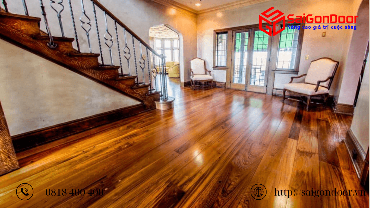 Sàn gỗ mang lại nhiều lợi ích và ứng dụng trong thiết kế nội thất