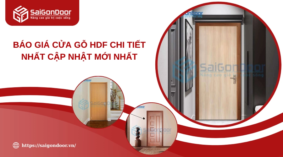 Báo Giá Cửa Gỗ HDF Chi Tiết Nhất Cập Nhật Mới Nhất