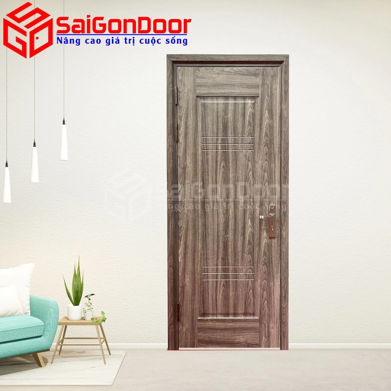 Cửa Thép Vân Gỗ SGD-KM.TVG-1C-20