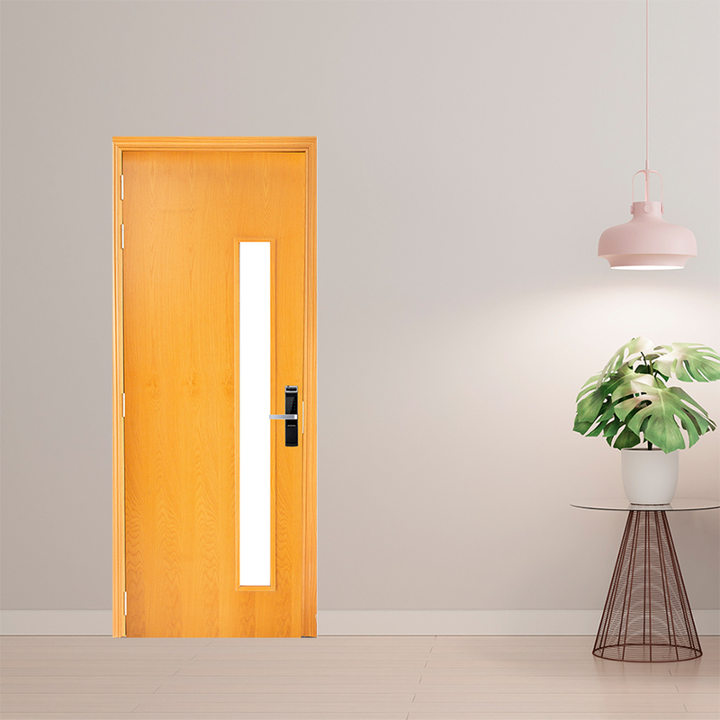 Cửa Gỗ MDF Veneer P1GL-OAK