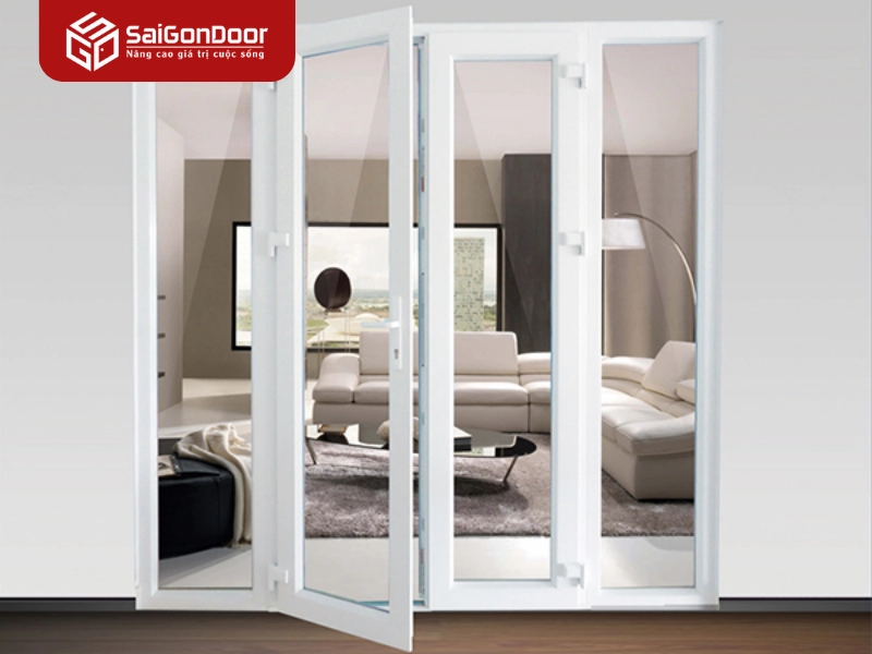 Cửa nhựa lõi thép uPVC