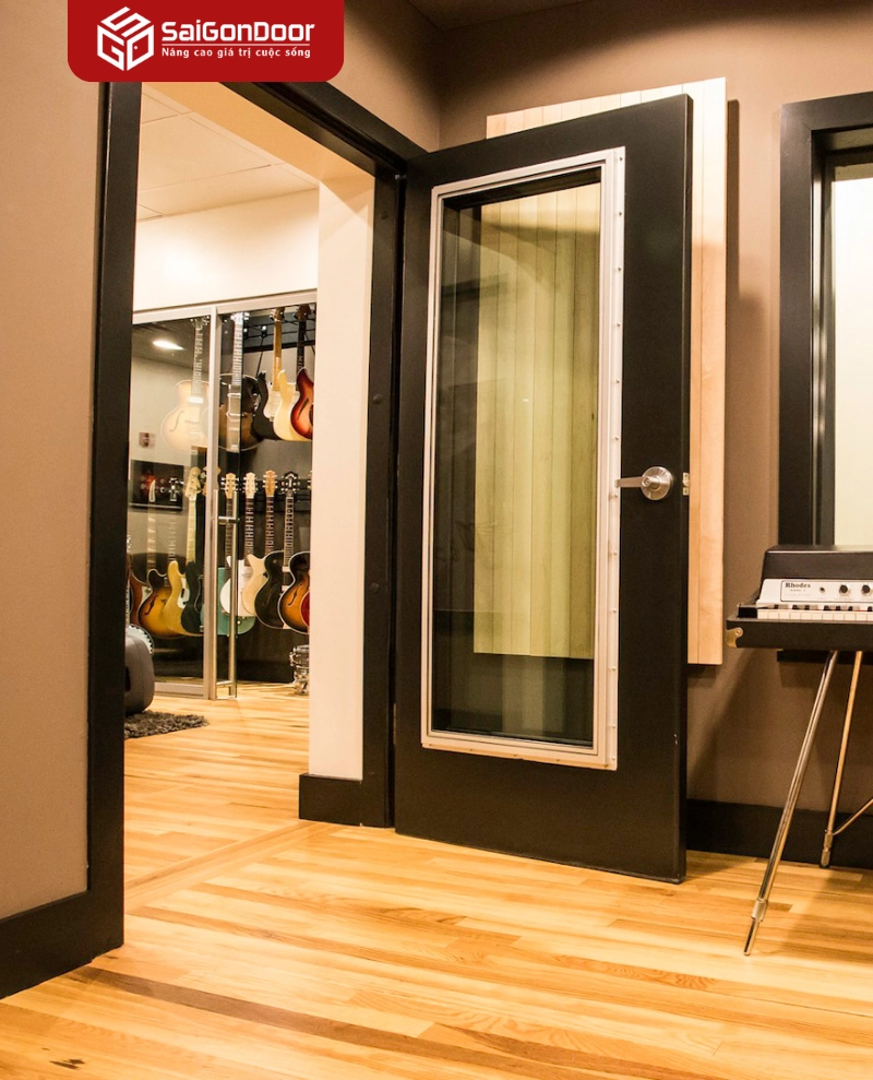  Tầm quan trọng của cửa cách âm đối với tiêu chuẩn phòng thu chuyên nghiệp