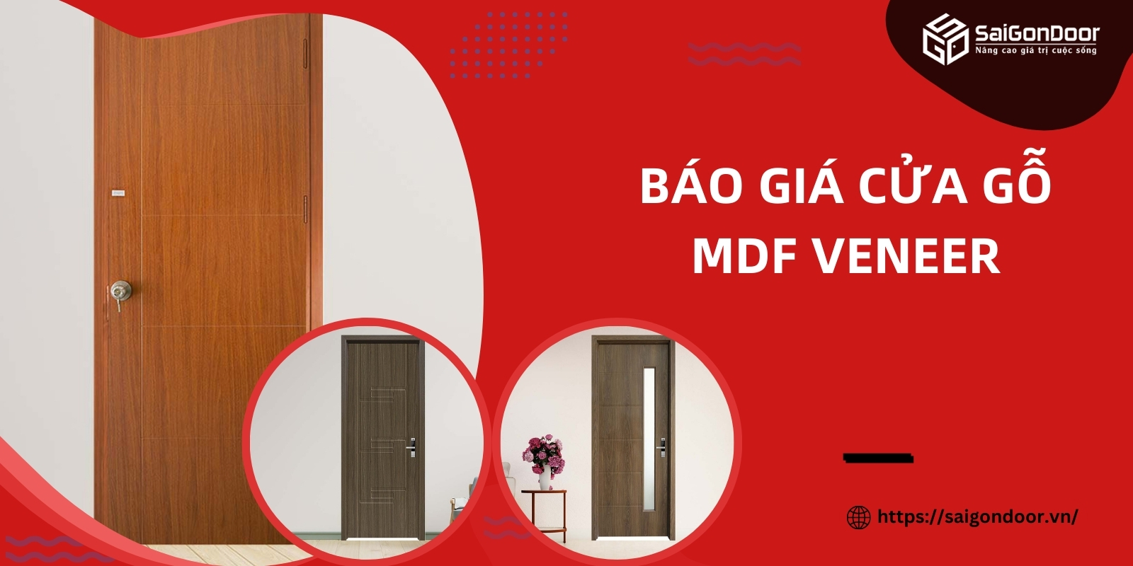 Báo Giá Cửa Gỗ MDF Veneer Mới Nhất Từ 1.000.000Đ [2024]