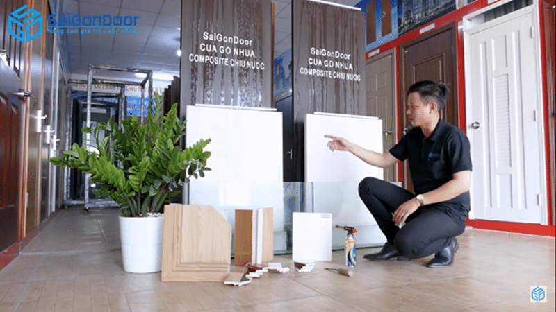 Dòng sản phẩm cửa gỗ nhựa composite.