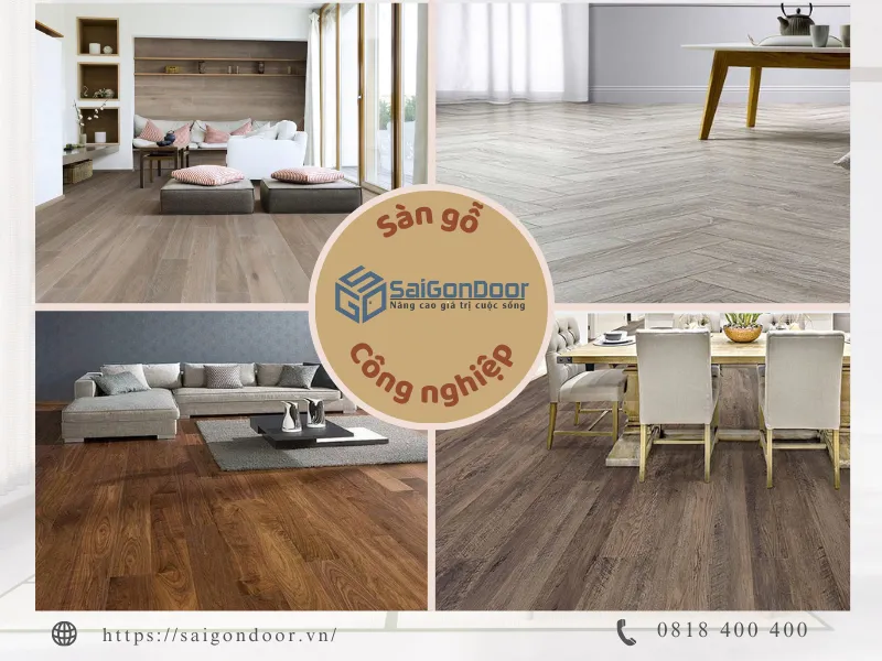 Các loại sàn gỗ công nghiệp biến tại SaigonDoor