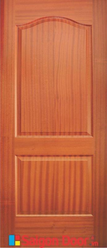 Cửa gỗ HDF Veneer SGD 2A-Sapele