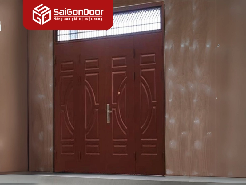 Nhược điểm của cửa thép vân gỗ