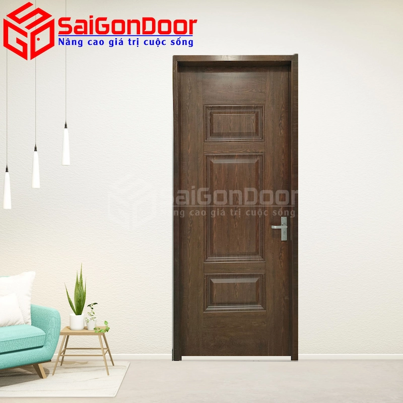 Cửa thép vân gỗ