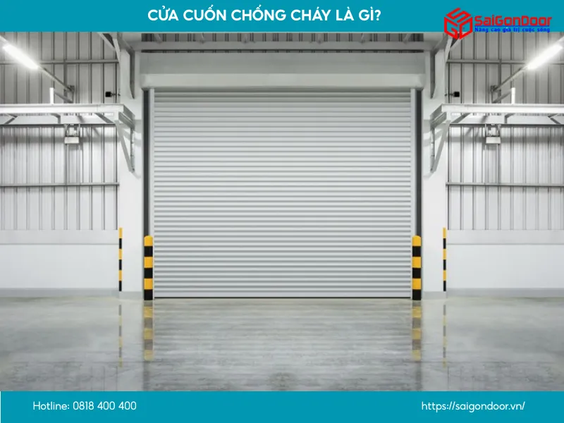 Cửa cuốn chống cháy là gì?