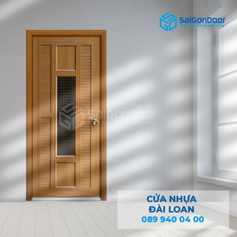 Cửa nhựa Đài Loan ghép thanh rất được lòng người tiêu dùng Việt