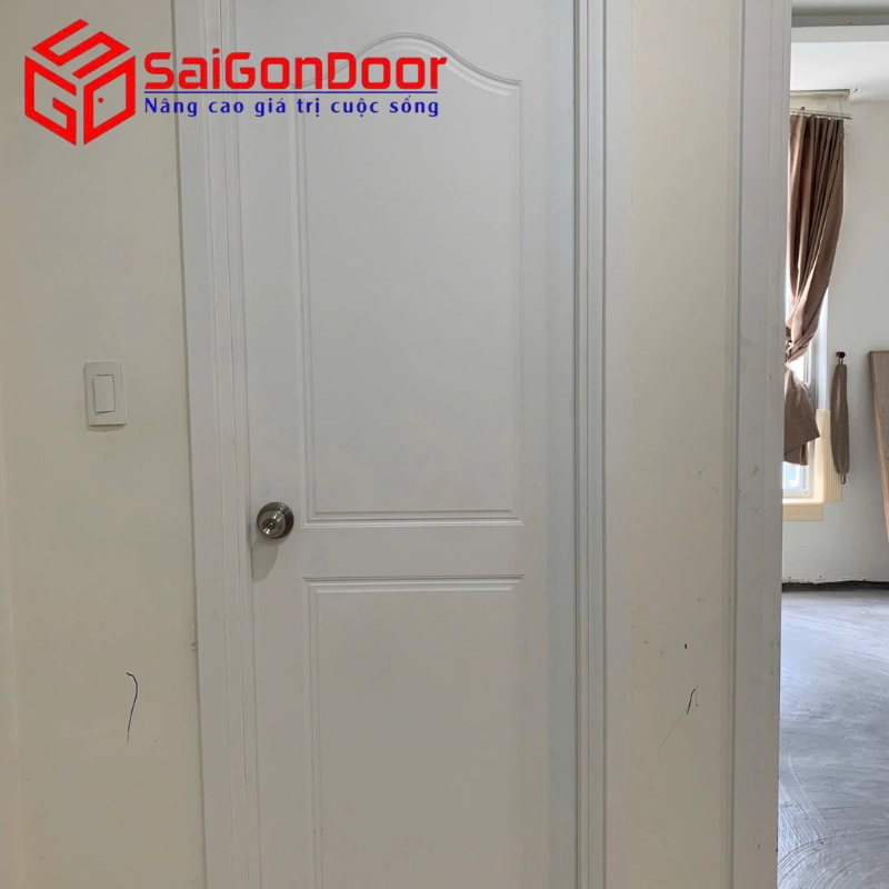 Thi công lắp đặt cửa gỗ công nghiệp tại Bình Thủy Cần Thơ 