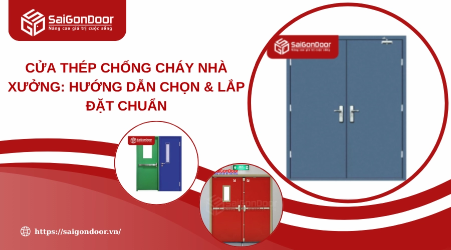 Cửa Thép Chống Cháy Nhà Xưởng: Hướng Dẫn Chọn & Lắp Đặt Chuẩn Cửa Thép Chống Cháy Nhà Xưởng: Hướng Dẫn Chọn & Lắp Đặt Chuẩn